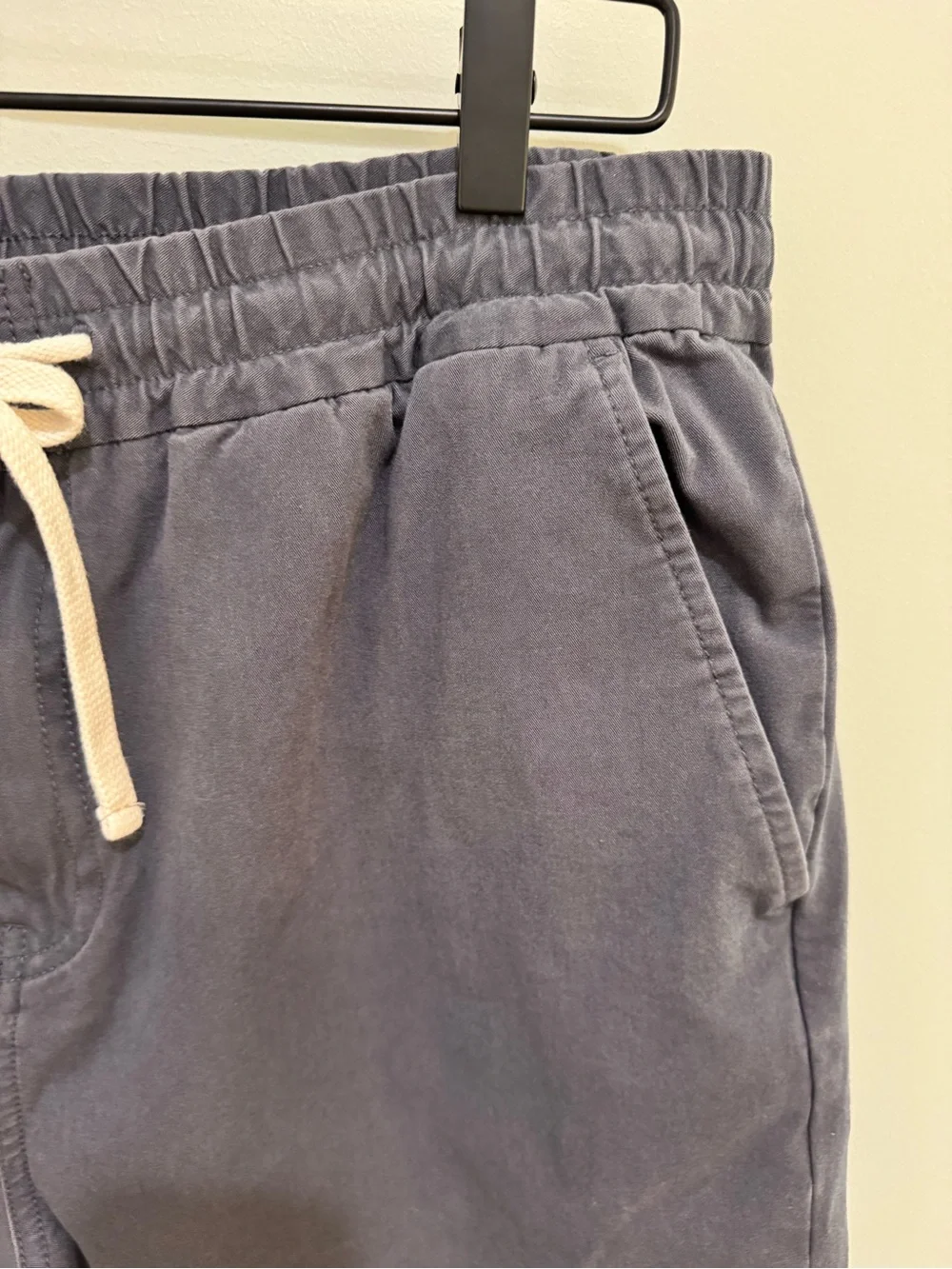 J. Crew Men's Drawstring Chinos in Slate Blue